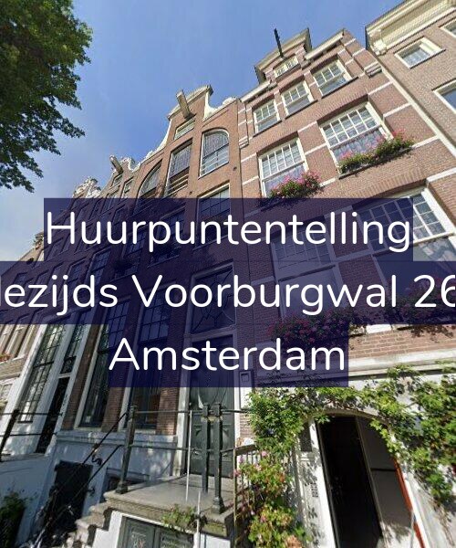 Foto gevel Huurpuntentelling voor Oudezijds Voorburgwal 268-E, Amsterdam