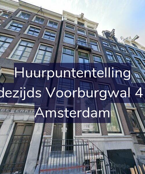 Foto gevel Huurpuntentelling voor Oudezijds Voorburgwal 41-B, Amsterdam