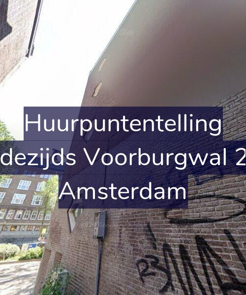 Foto gevel Huurpuntentelling voor Oudezijds Voorburgwal 276, Amsterdam