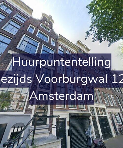 Foto gevel Huurpuntentelling voor Oudezijds Voorburgwal 121-1, Amsterdam
