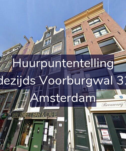 Foto gevel Huurpuntentelling voor Oudezijds Voorburgwal 32-D, Amsterdam