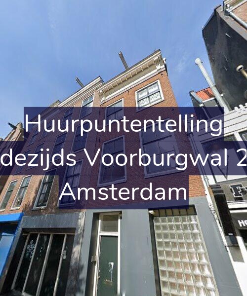 Foto gevel Huurpuntentelling voor Oudezijds Voorburgwal 210, Amsterdam