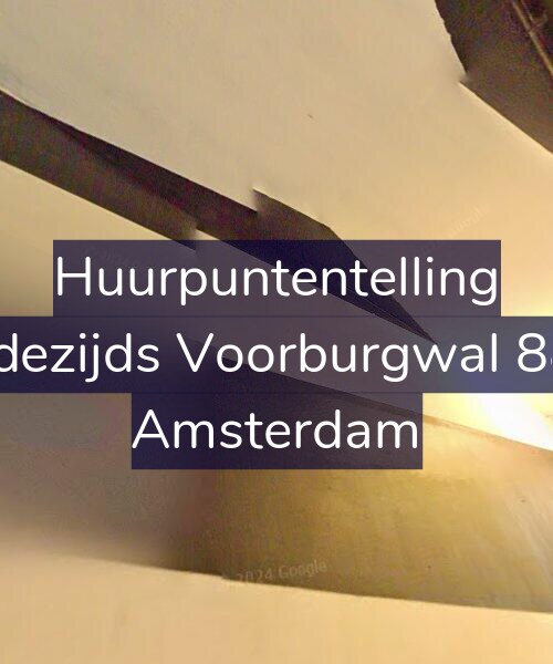 Foto gevel Huurpuntentelling voor Oudezijds Voorburgwal 88-2, Amsterdam