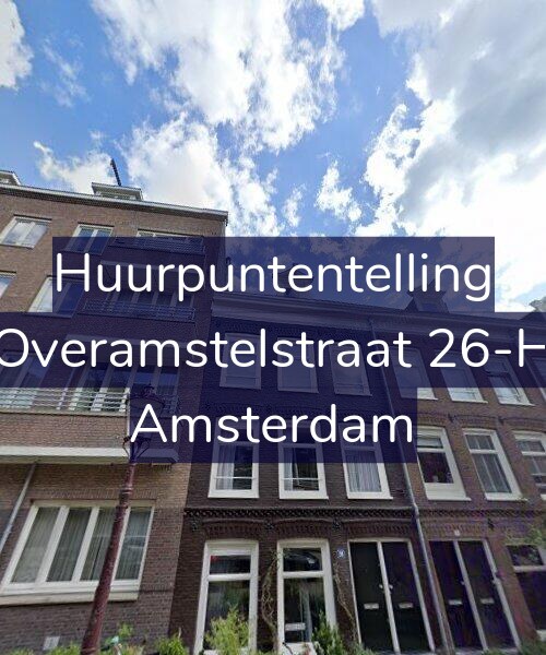Foto gevel Huurpuntentelling voor Overamstelstraat 26-H, Amsterdam