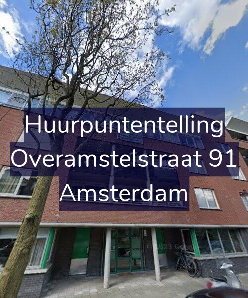 Foto gevel Huurpuntentelling voor Overamstelstraat 91, Amsterdam