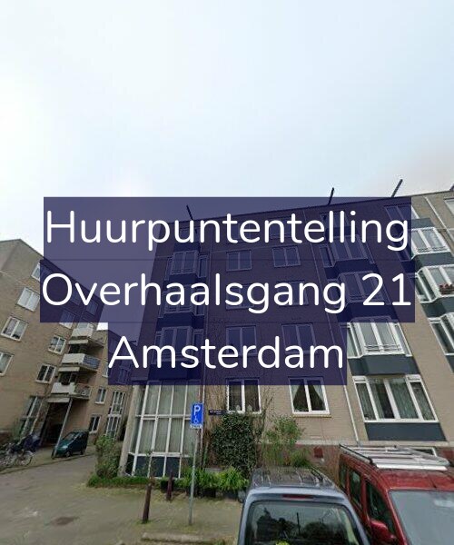 Foto gevel Huurpuntentelling voor Overhaalsgang 21, Amsterdam