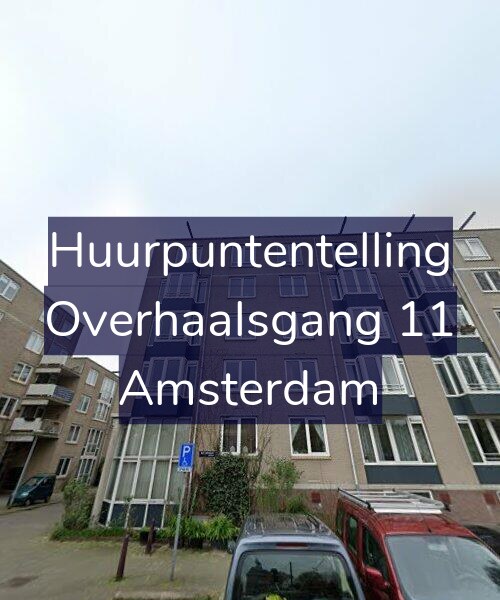 Foto gevel Huurpuntentelling voor Overhaalsgang 11, Amsterdam