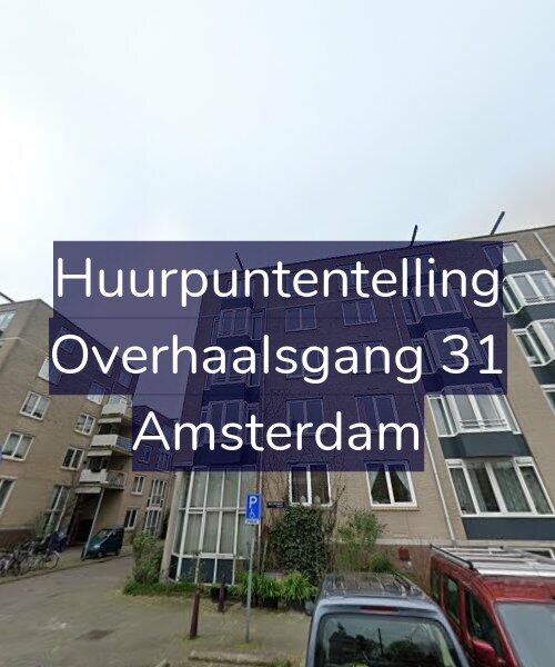 Foto gevel Huurpuntentelling voor Overhaalsgang 31, Amsterdam