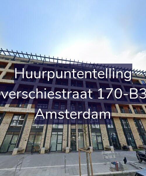 Foto gevel Huurpuntentelling voor Overschiestraat 170-B38, Amsterdam
