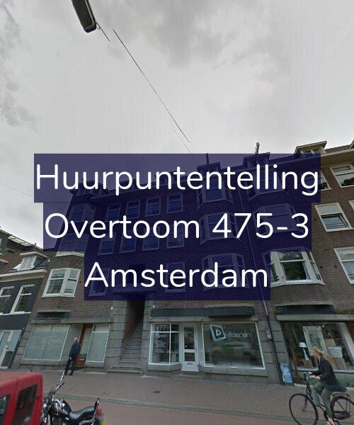 Foto gevel Huurpuntentelling voor Overtoom 475-3, Amsterdam