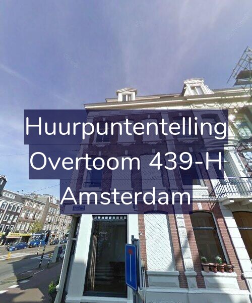 Foto gevel Huurpuntentelling voor Overtoom 439-H, Amsterdam