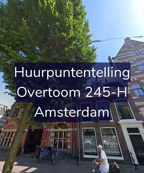 Foto gevel Huurpuntentelling voor Overtoom 245-H, Amsterdam