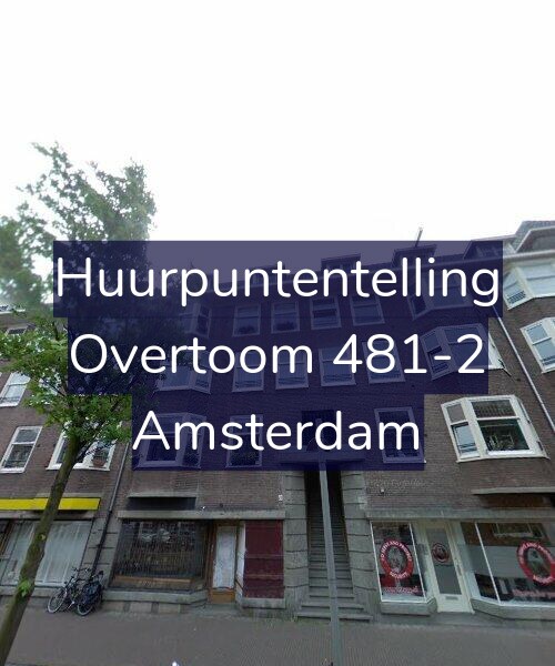 Foto gevel Huurpuntentelling voor Overtoom 481-2, Amsterdam
