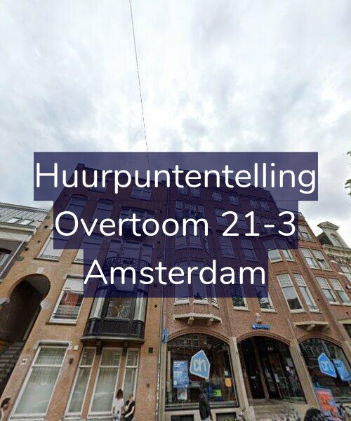 Foto gevel Huurpuntentelling voor Overtoom 21-3, Amsterdam