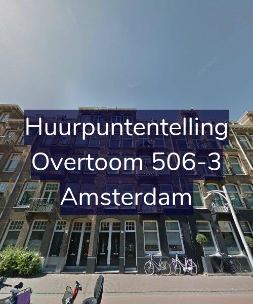 Foto gevel Huurpuntentelling voor Overtoom 506-3, Amsterdam