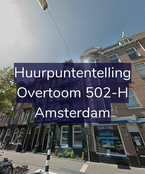 Foto gevel Huurpuntentelling voor Overtoom 502-H, Amsterdam