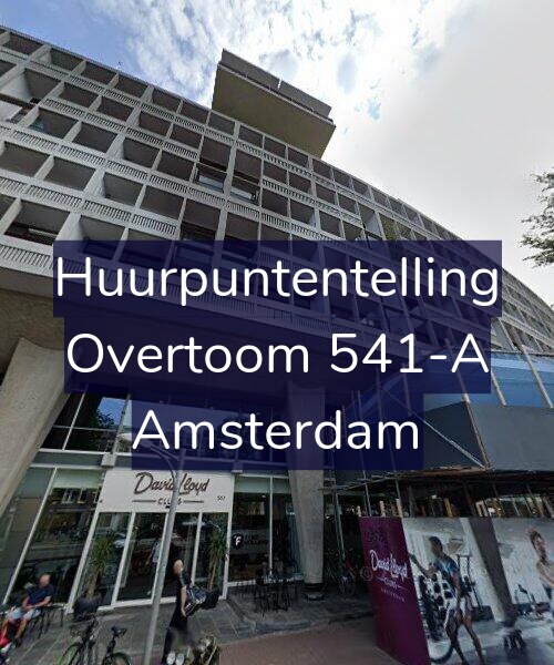 Foto gevel Huurpuntentelling voor Overtoom 541-A, Amsterdam