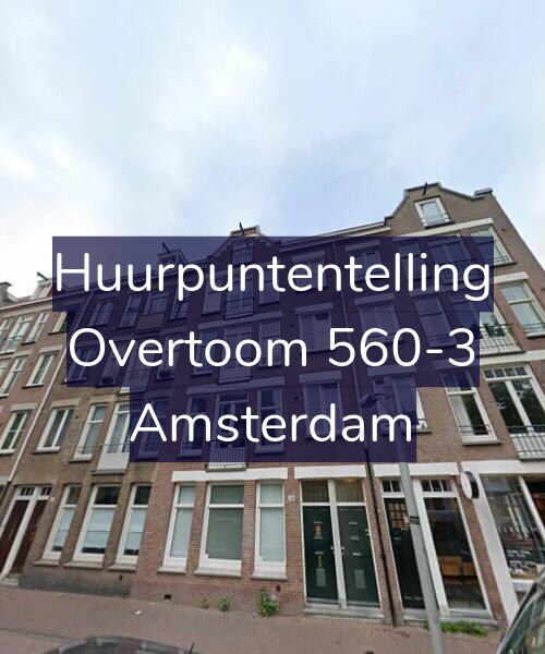 Foto gevel Huurpuntentelling voor Overtoom 560-3, Amsterdam