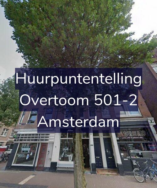 Foto gevel Huurpuntentelling voor Overtoom 501-2, Amsterdam
