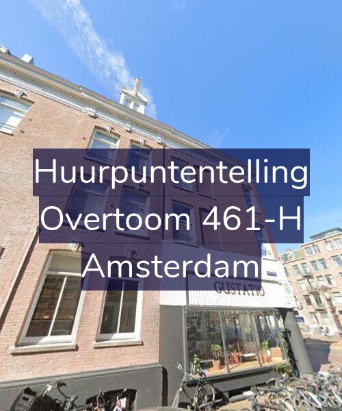 Foto gevel Huurpuntentelling voor Overtoom 461-H, Amsterdam