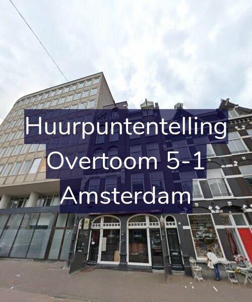 Foto gevel Huurpuntentelling voor Overtoom 5-1, Amsterdam