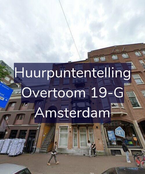 Foto gevel Huurpuntentelling voor Overtoom 19-G, Amsterdam