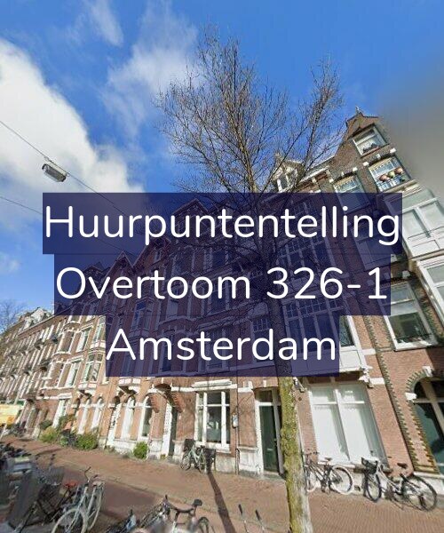 Foto gevel Huurpuntentelling voor Overtoom 326-1, Amsterdam