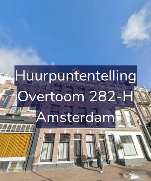 Foto gevel Huurpuntentelling voor Overtoom 282-H, Amsterdam