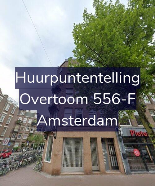 Foto gevel Huurpuntentelling voor Overtoom 556-F, Amsterdam