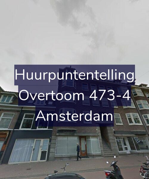 Foto gevel Huurpuntentelling voor Overtoom 473-4, Amsterdam
