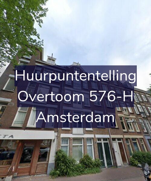 Foto gevel Huurpuntentelling voor Overtoom 576-H, Amsterdam
