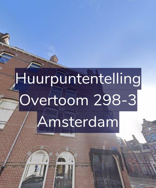 Foto gevel Huurpuntentelling voor Overtoom 298-3, Amsterdam