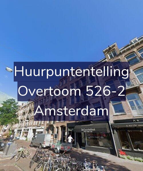 Foto gevel Huurpuntentelling voor Overtoom 526-2, Amsterdam