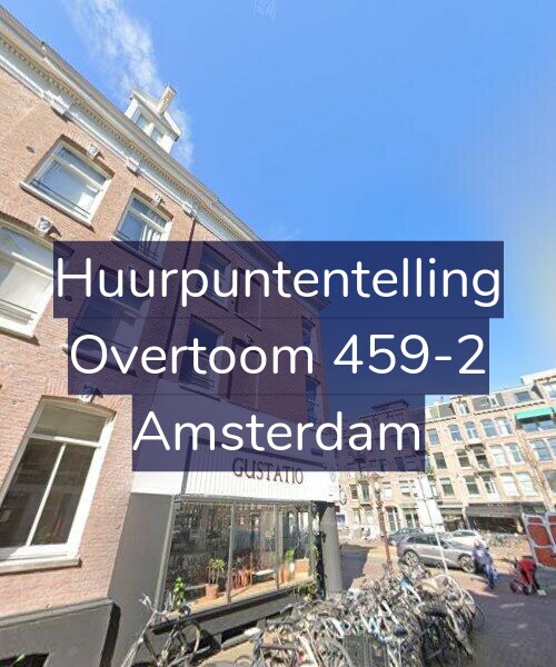 Foto gevel Huurpuntentelling voor Overtoom 459-2, Amsterdam