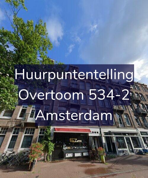 Foto gevel Huurpuntentelling voor Overtoom 534-2, Amsterdam