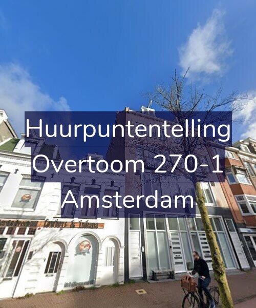 Foto gevel Huurpuntentelling voor Overtoom 270-1, Amsterdam