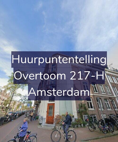 Foto gevel Huurpuntentelling voor Overtoom 217-H, Amsterdam