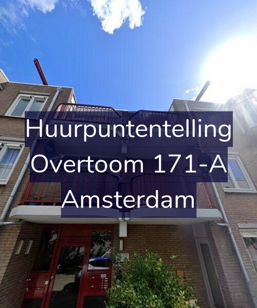 Foto gevel Huurpuntentelling voor Overtoom 171-A, Amsterdam