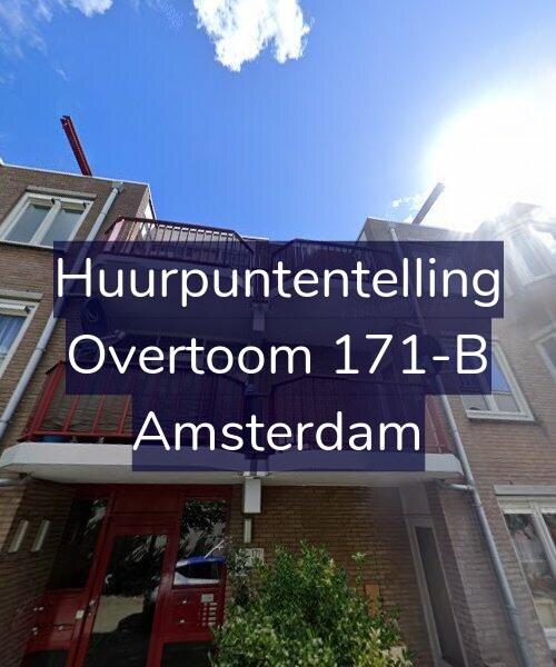 Foto gevel Huurpuntentelling voor Overtoom 171-B, Amsterdam