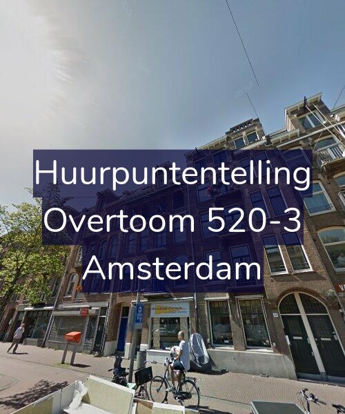Foto gevel Huurpuntentelling voor Overtoom 520-3, Amsterdam