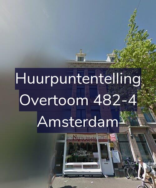 Foto gevel Huurpuntentelling voor Overtoom 482-4, Amsterdam
