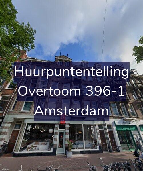 Foto gevel Huurpuntentelling voor Overtoom 396-1, Amsterdam