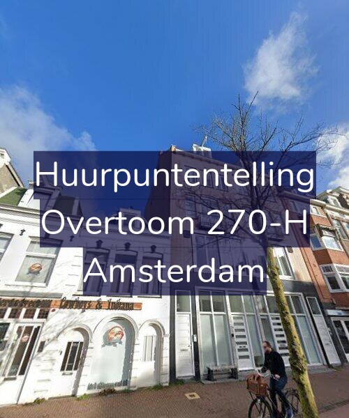 Foto gevel Huurpuntentelling voor Overtoom 270-H, Amsterdam