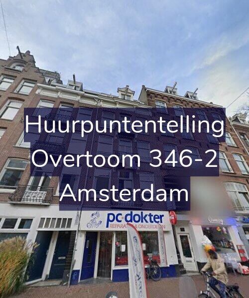 Foto gevel Huurpuntentelling voor Overtoom 346-2, Amsterdam