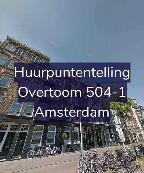 Foto gevel Huurpuntentelling voor Overtoom 504-1, Amsterdam