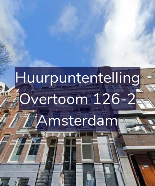 Foto gevel Huurpuntentelling voor Overtoom 126-2, Amsterdam