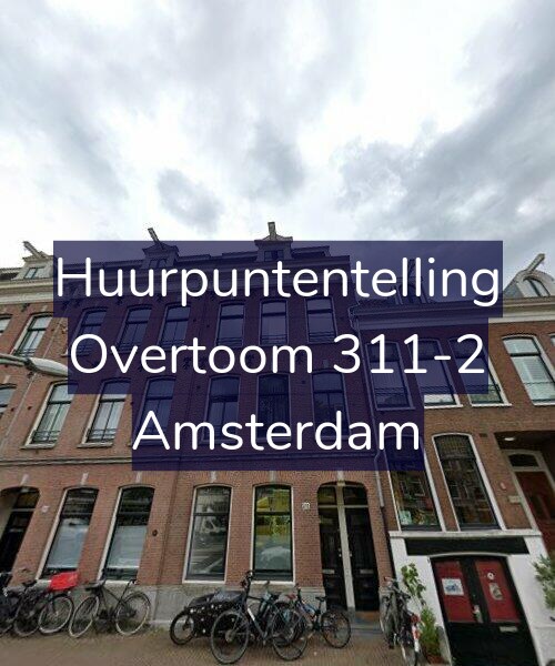 Foto gevel Huurpuntentelling voor Overtoom 311-2, Amsterdam