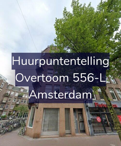 Foto gevel Huurpuntentelling voor Overtoom 556-L, Amsterdam