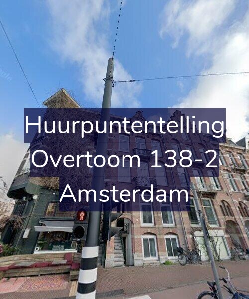 Foto gevel Huurpuntentelling voor Overtoom 138-2, Amsterdam