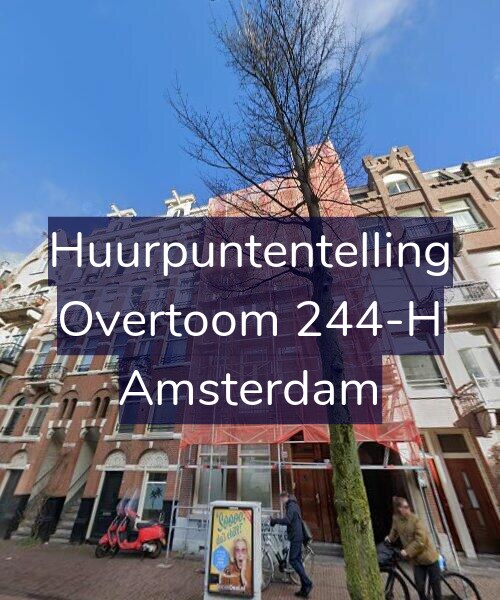 Foto gevel Huurpuntentelling voor Overtoom 244-H, Amsterdam